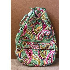 Vera Bradley Sling Tennis Backpack in Tutti Frutti